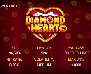 Diamond Heart 100