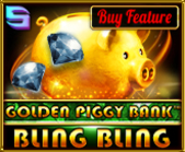 Golden Piggy Bank - Bling Bling