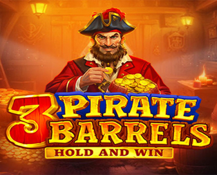 3 Pirate Barrels: Hold and Win