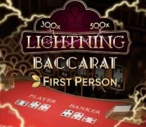 First Person Lightning Baccarat