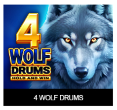 4 Wolf Drums