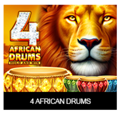
                            4 African Drums
