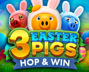 3 Easter Pigs - Hop and Win