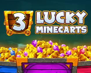 3 Lucky Minecarts Hold and Win