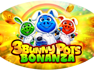 3 Bunny Pots Bonanza
